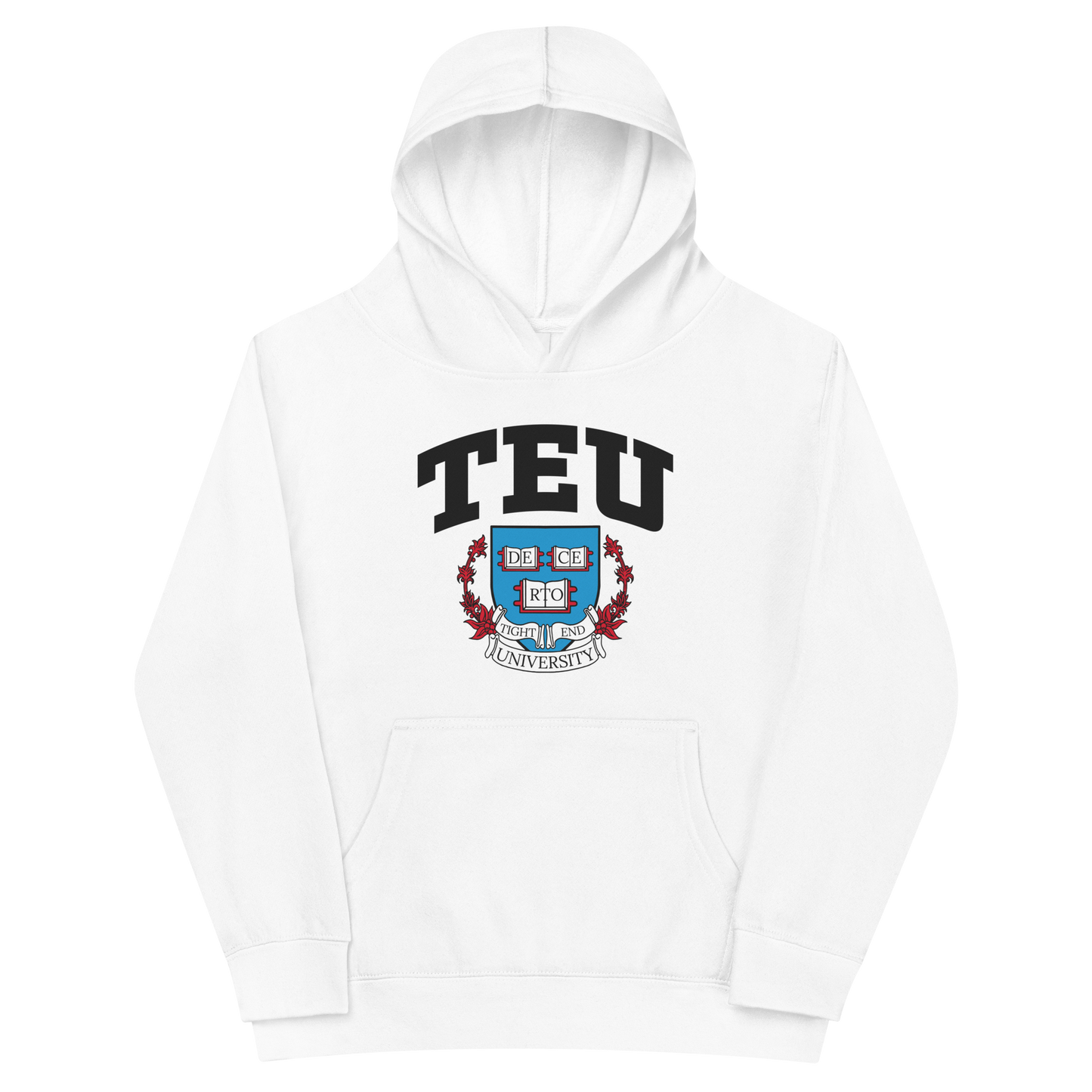 Tight End University "Emblem" Youth Hoodie