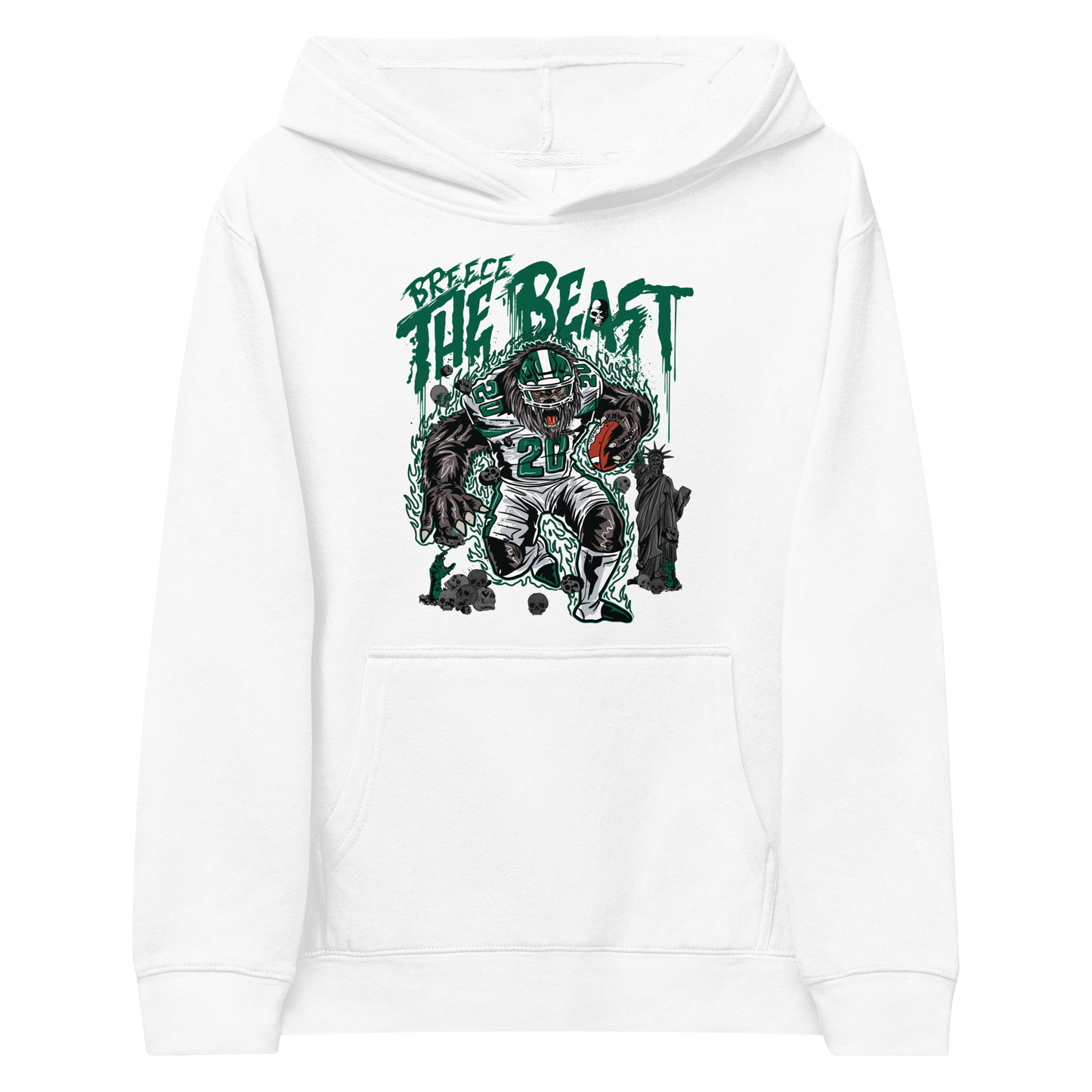Breece Hall "The Beast" Youth Hoodie