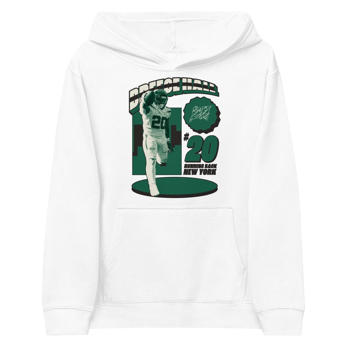 Breece Hall "Retro" Youth Hoodie