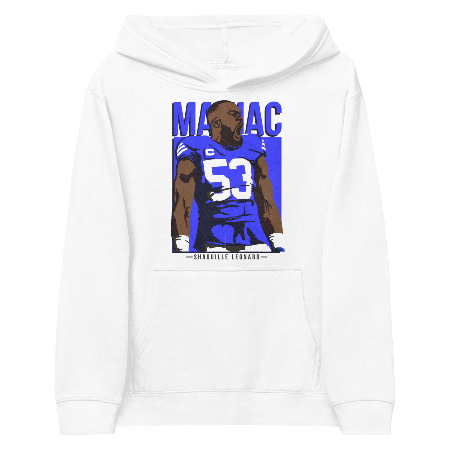 Shaquille Leonard "Maniac Vintage V2" Youth Hoodie