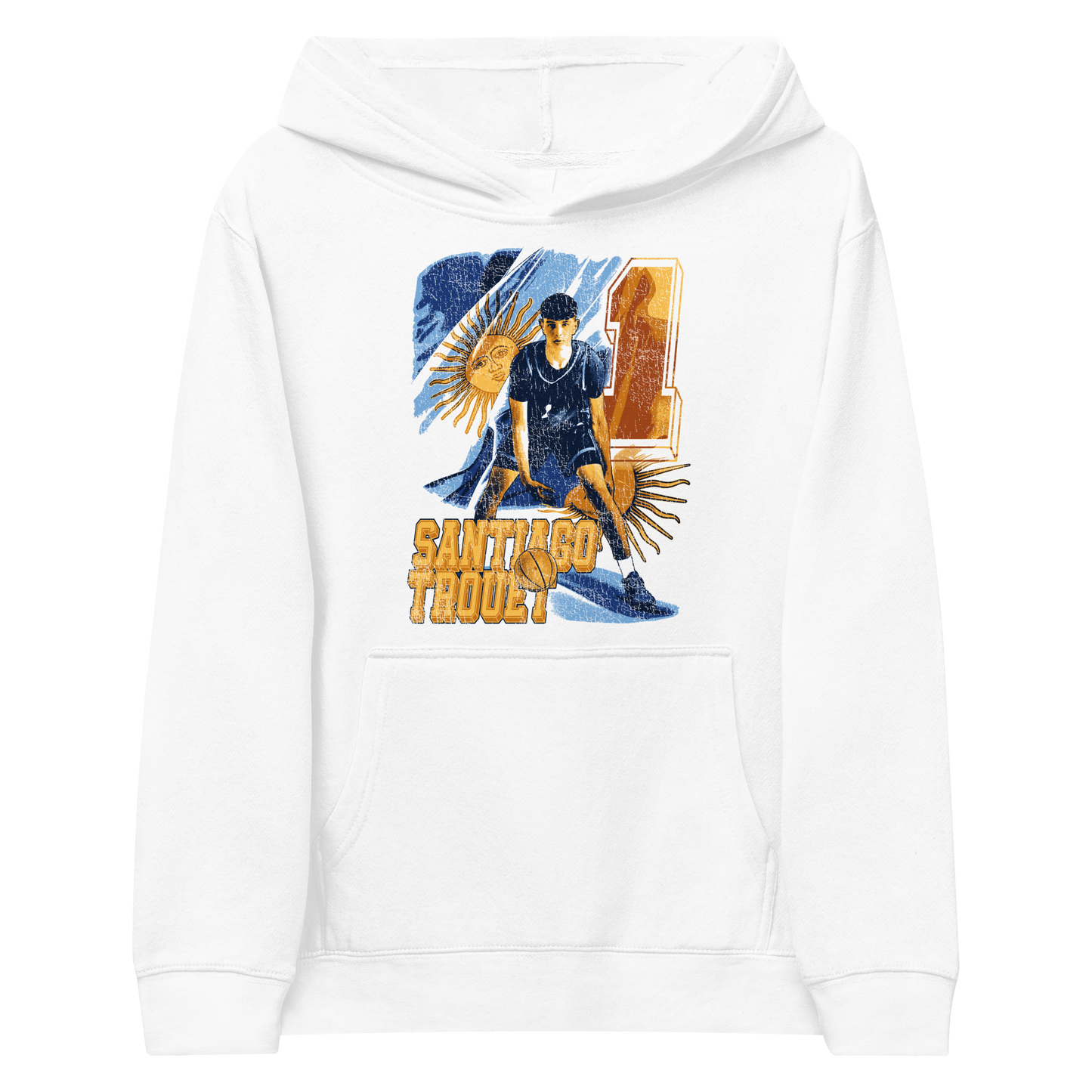 Santiago Trouet "#1" Youth Hoodie