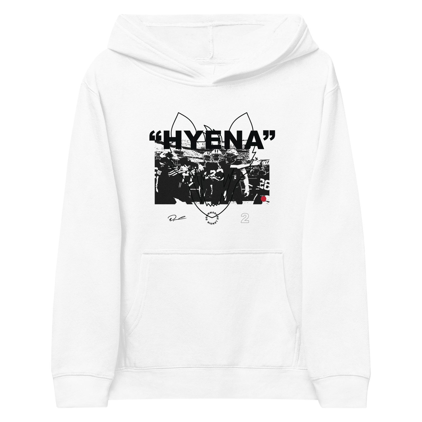 Deommodore Lenoir "Hyena Graphic" Youth Hoodie