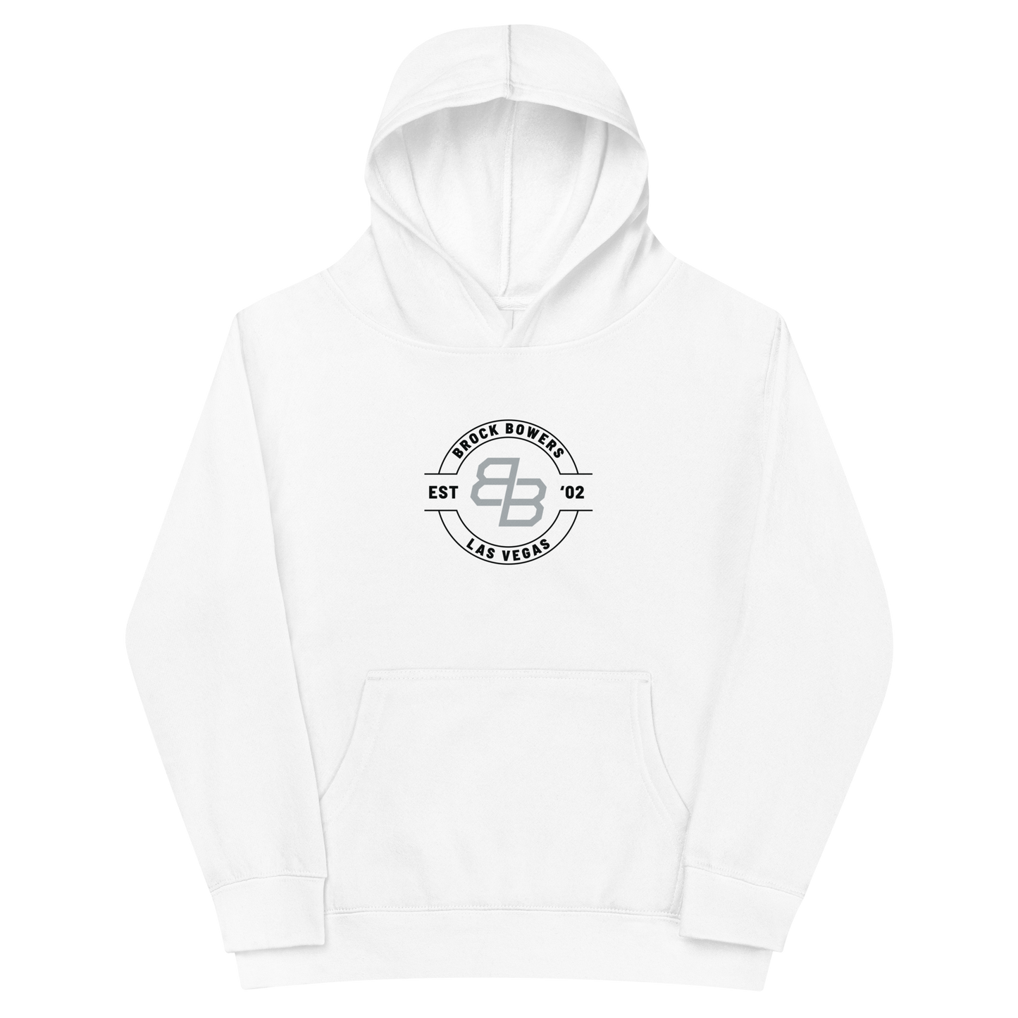 Brock Bowers "Logo Badge" Youth Hoodie