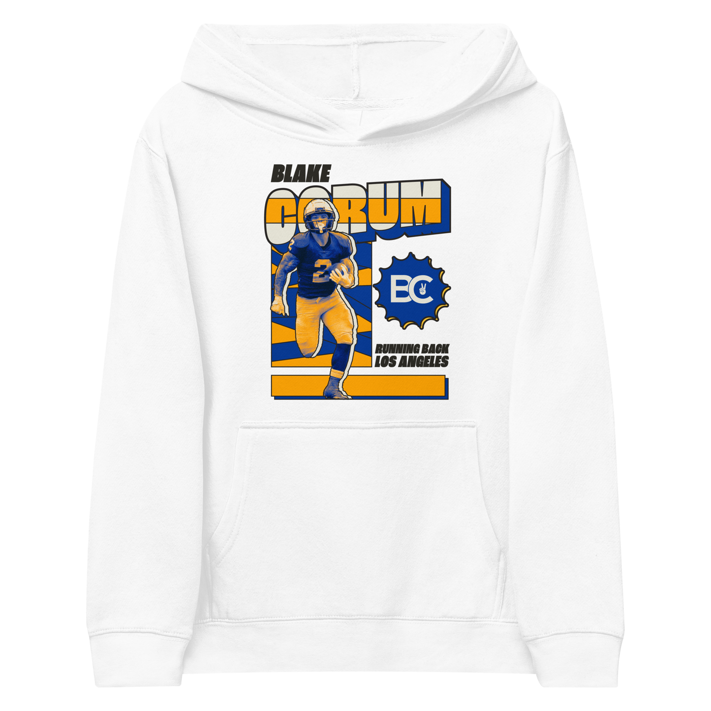 Blake Corum "Retro" Youth Hoodie