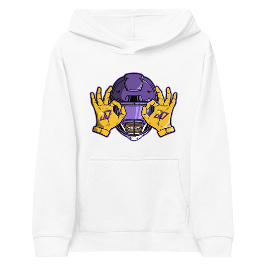 Justin Jefferson "Griddy" Youth Hoodie White