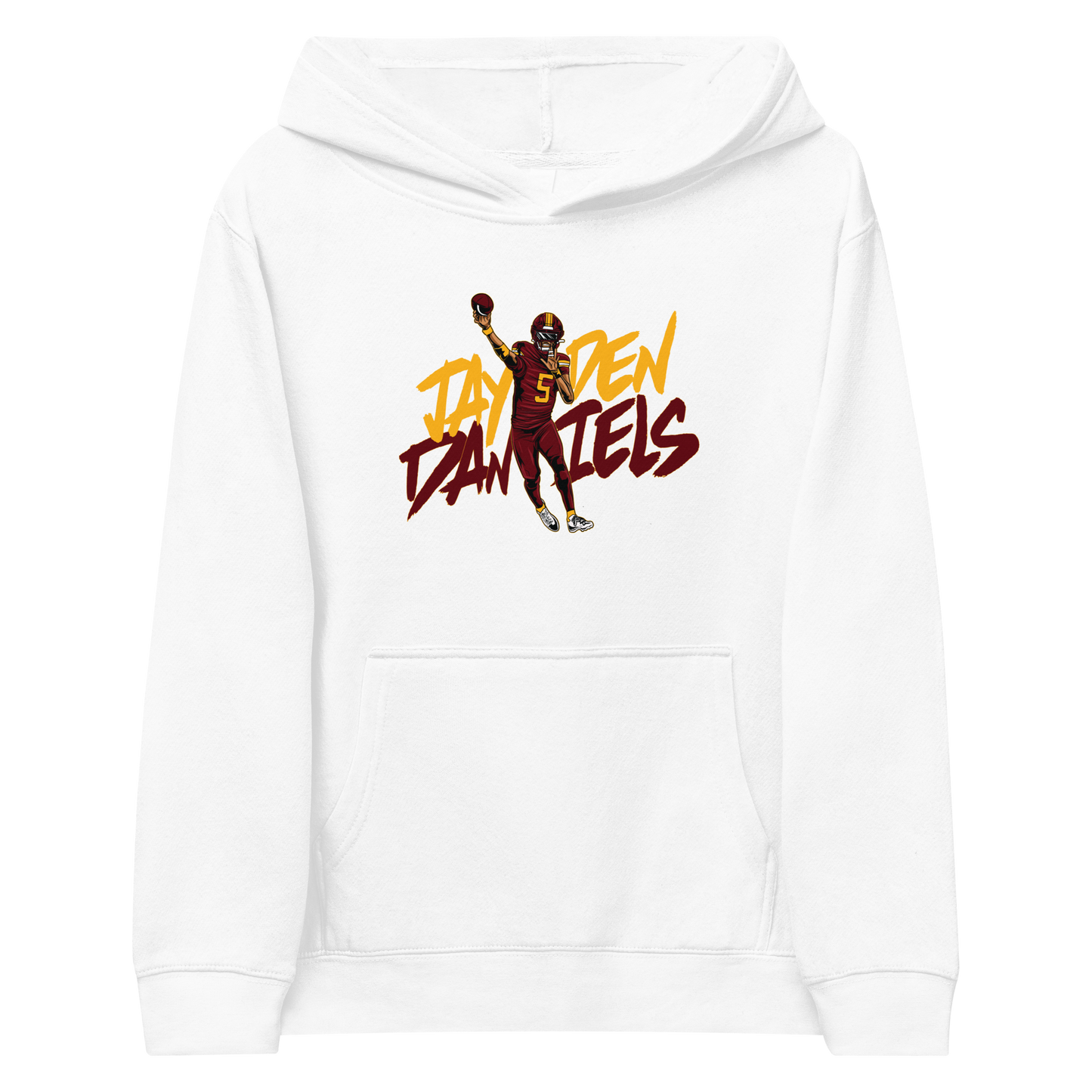 Jayden Daniels "Illustration" Youth Hoodie