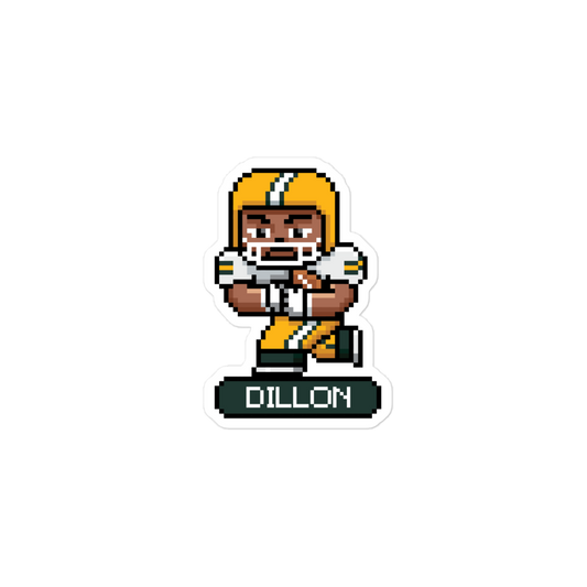 AJ Dillon "8-Bit" Sticker
