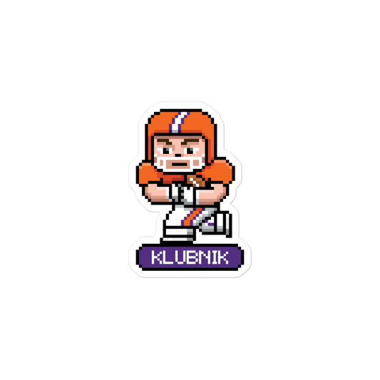 Cade Klubnik "8-Bit" Sticker