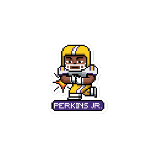 Harold Perkins Jr. "8-Bit" Sticker