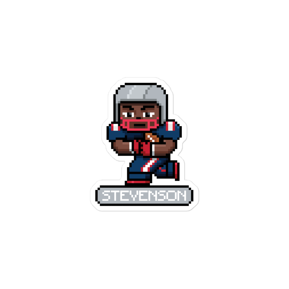 Rhamondre Stevenson "8-Bit" Sticker