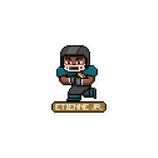 Travis Etienne Jr. "8-Bit" Sticker