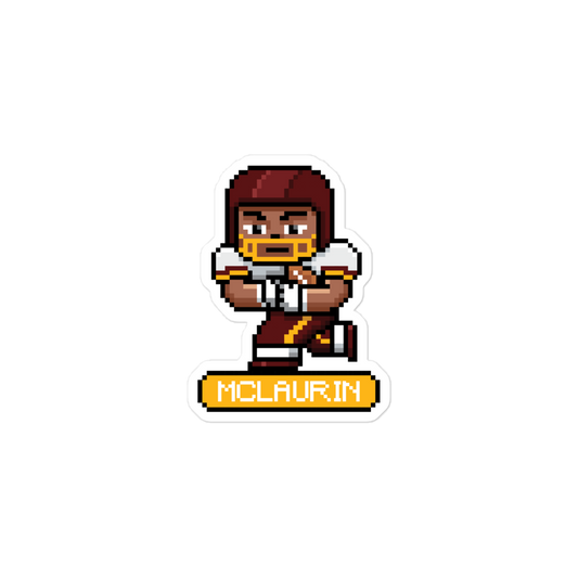 Terry McLaurin "8-Bit" Sticker