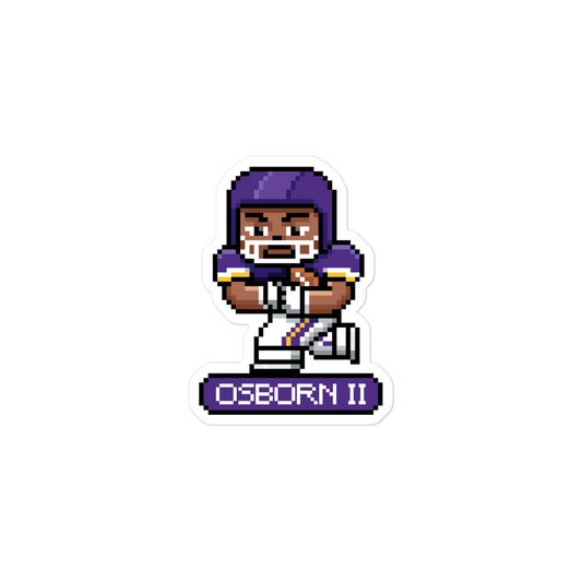 K.J. Osborn "8-Bit" Sticker