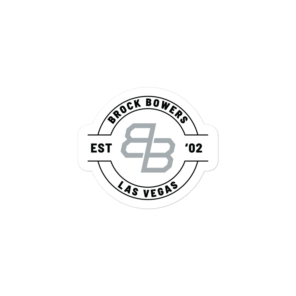 Brock Bowers "Logo Badge" Sticker