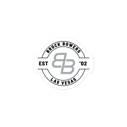 Brock Bowers "Logo Badge" Sticker