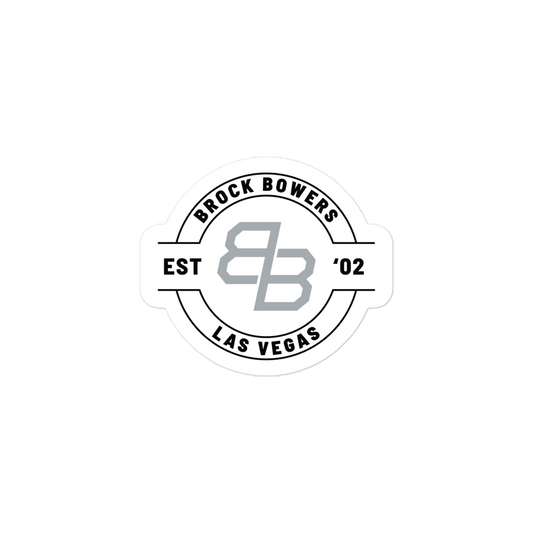 Brock Bowers "Logo Badge" Sticker