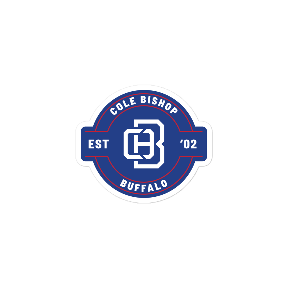 Cole BIshop "Logo Badge" Sticker