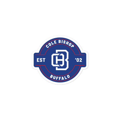 Cole BIshop "Logo Badge" Sticker