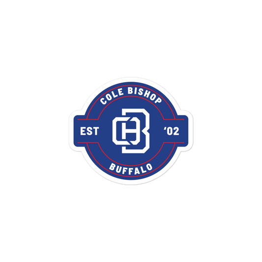 Cole BIshop "Logo Badge" Sticker