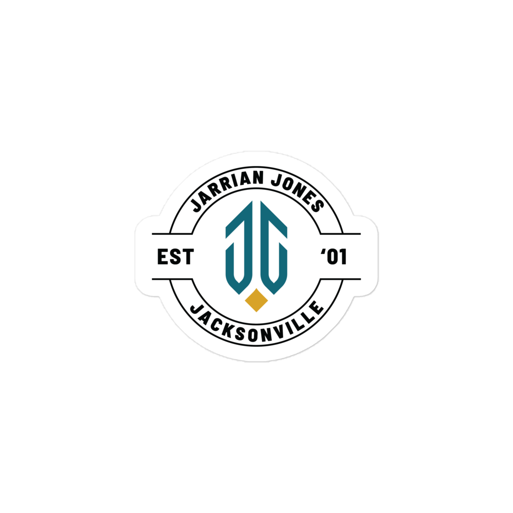 Jarrian Jones "Logo Badge" Sticker