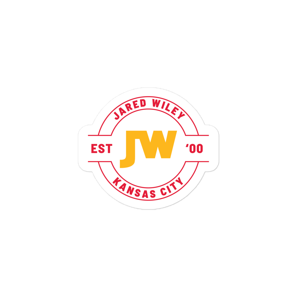 Jared Wiley "Logo Badge" Sticker