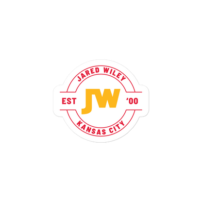 Jared Wiley "Logo Badge" Sticker