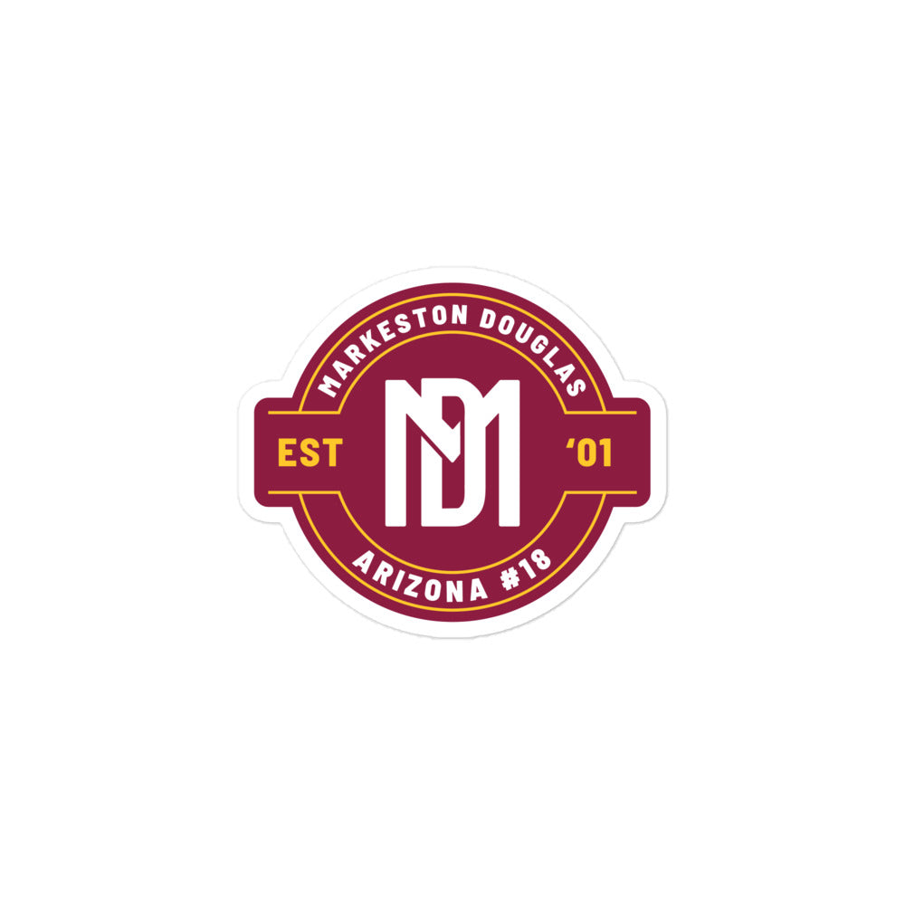 Markeston Douglas "Logo Badge" Sticker