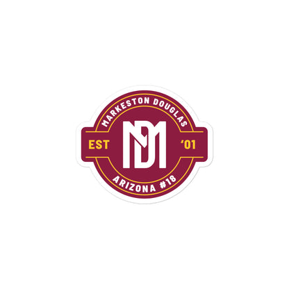 Markeston Douglas "Logo Badge" Sticker