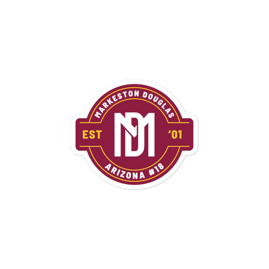 Markeston Douglas "Logo Badge" Sticker