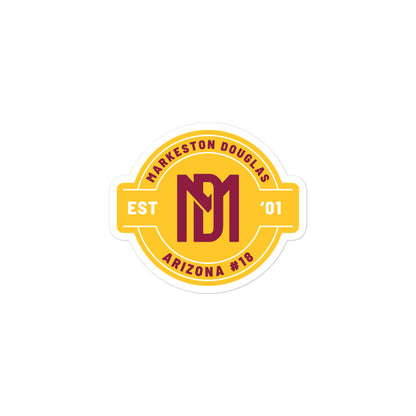 Markeston Douglas "Logo Badge" Sticker