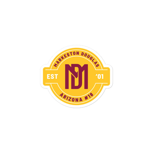 Markeston Douglas "Logo Badge" Sticker