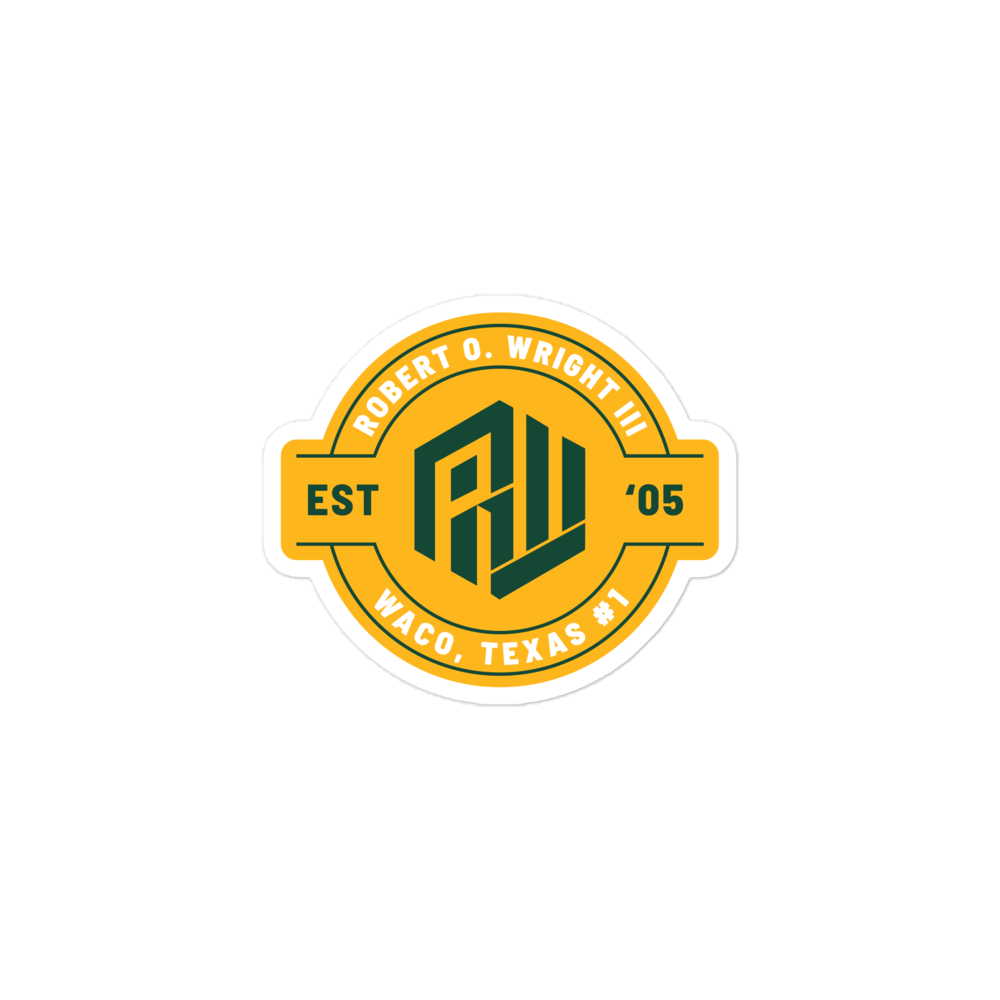Robert Wright III "Logo Badge" Sticker