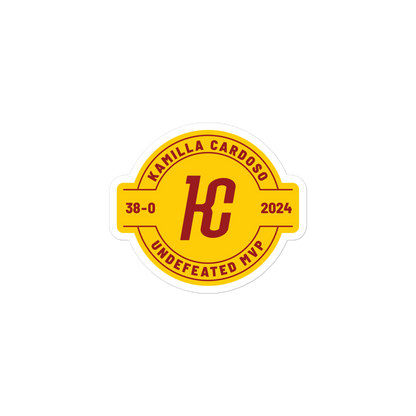 Kamilla Cardoso "Logo Badge" Sticker