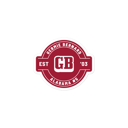 Germie Bernard "Logo Badge" Sticker