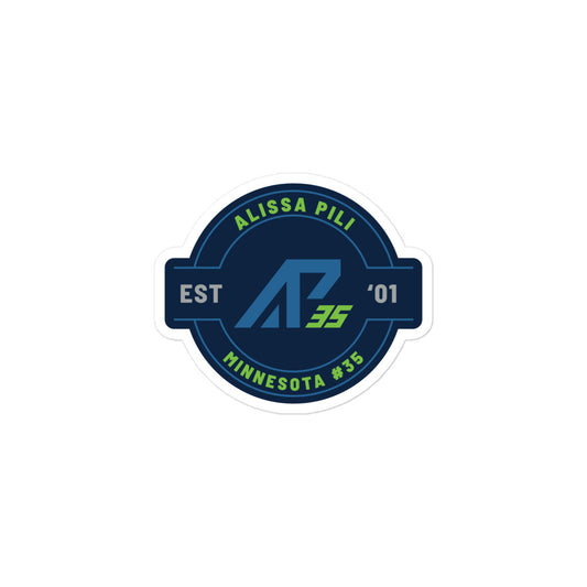 Alissa Pili "Logo Badge" Sticker