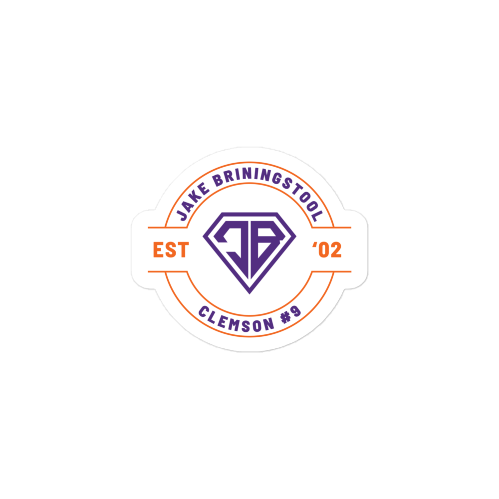 Jake Briningstool "Logo Badge" Sticker