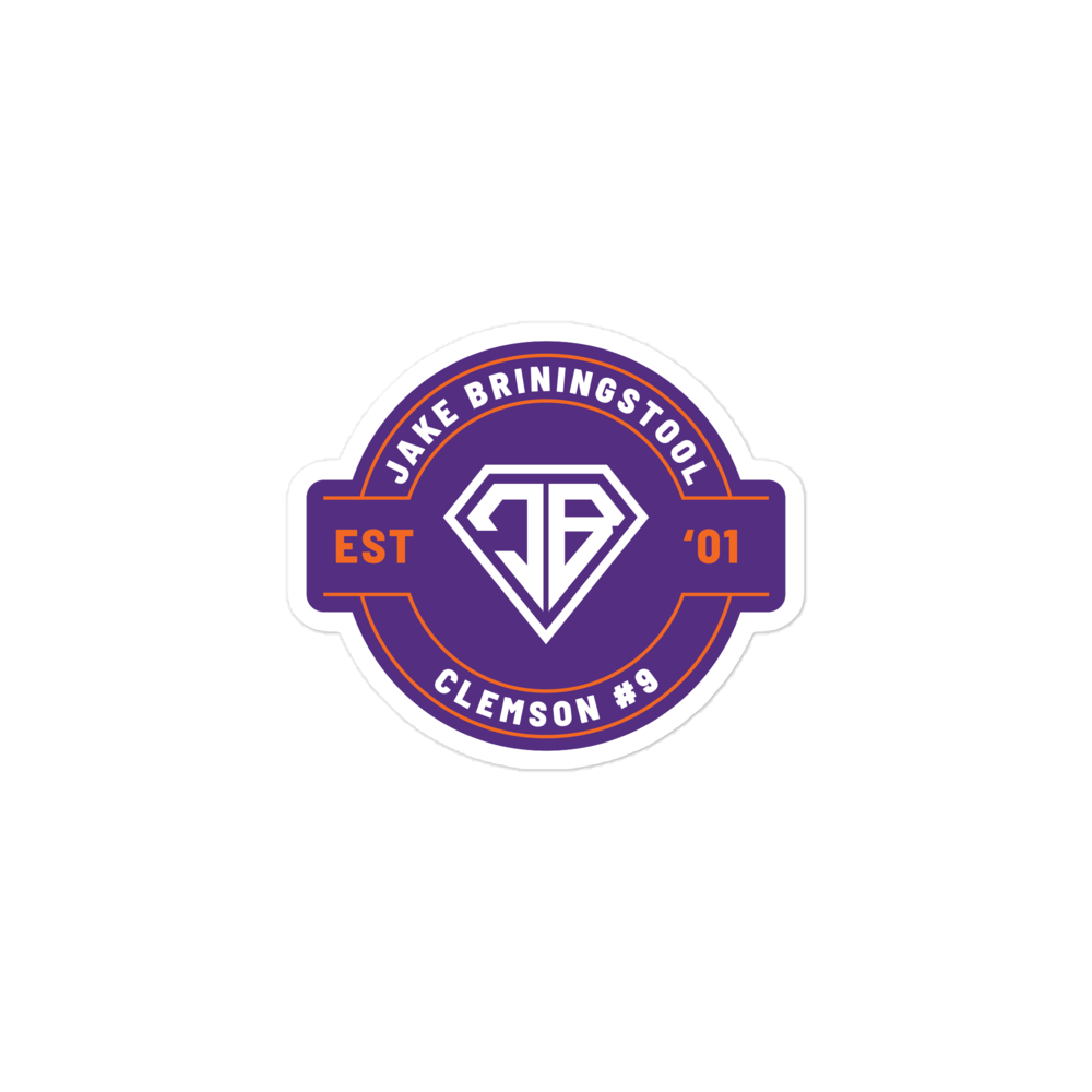 Jake Briningstool "Logo Badge" Sticker