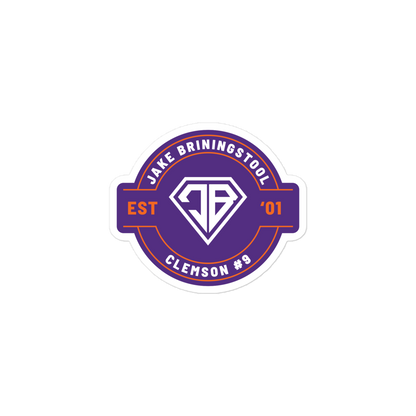 Jake Briningstool "Logo Badge" Sticker