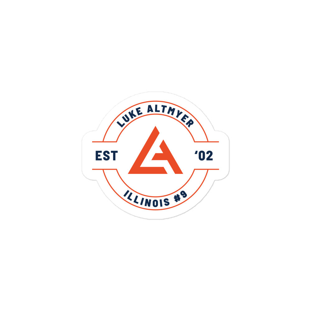 Luke Altmyer "Logo Badge" Sticker