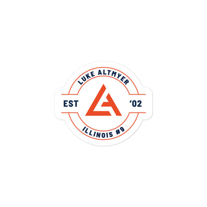 Luke Altmyer "Logo Badge" Sticker