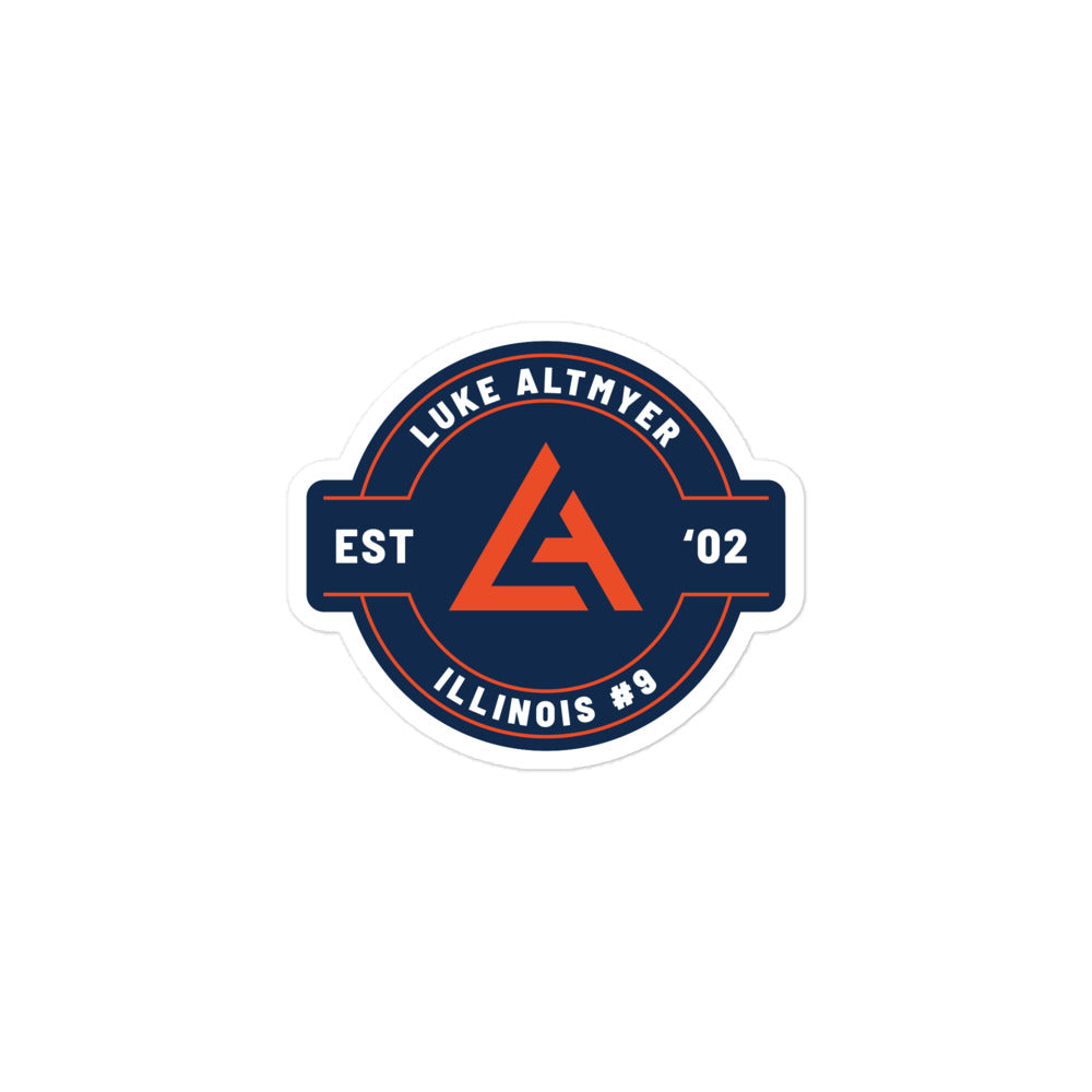 Luke Altmyer "Logo Badge" Sticker