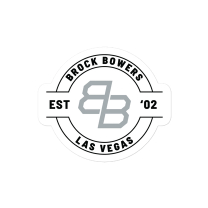 Brock Bowers "Logo Badge" Sticker