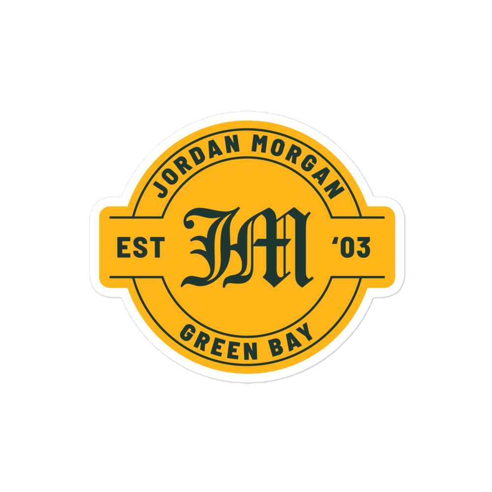 Jordan Morgan "Logo Badge" Sticker