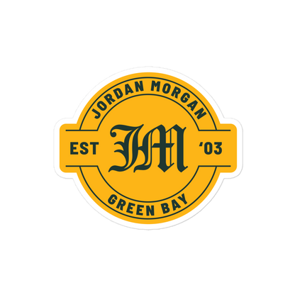 Jordan Morgan "Logo Badge" Sticker