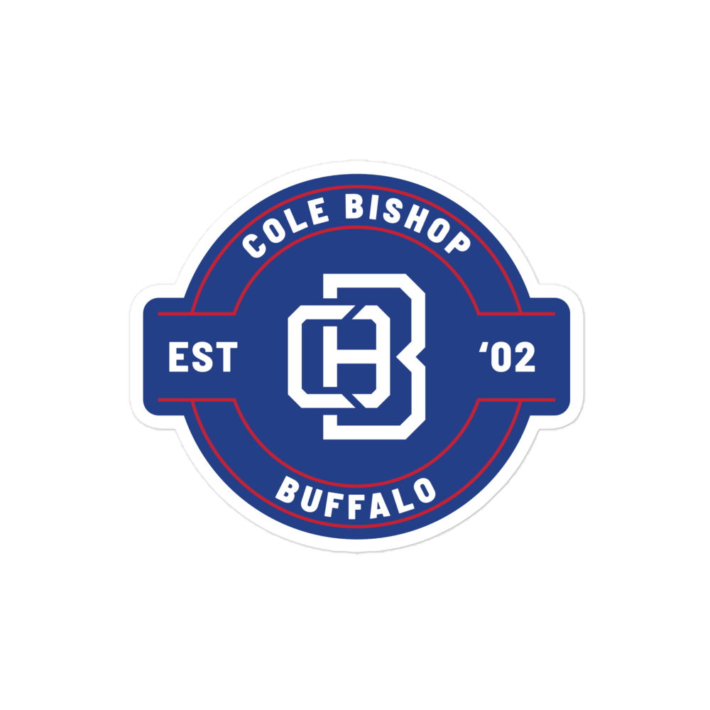 Cole BIshop "Logo Badge" Sticker