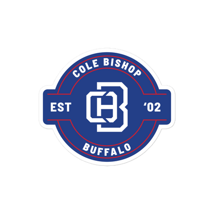 Cole BIshop "Logo Badge" Sticker