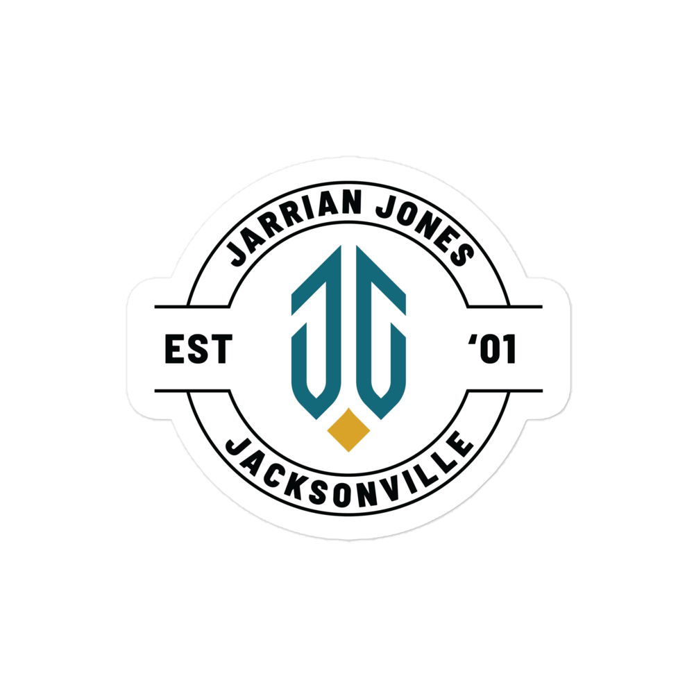 Jarrian Jones "Logo Badge" Sticker