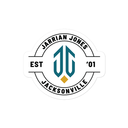 Jarrian Jones "Logo Badge" Sticker