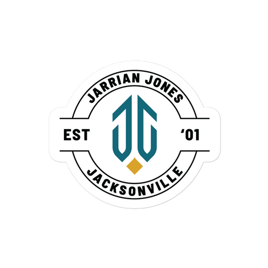 Jarrian Jones "Logo Badge" Sticker