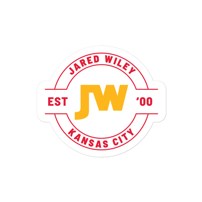 Jared Wiley "Logo Badge" Sticker